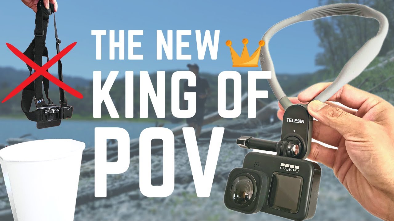 Лучшее крепление для GoPro POV — обзор магнитного держателя для селфи TELESIN POV Neck