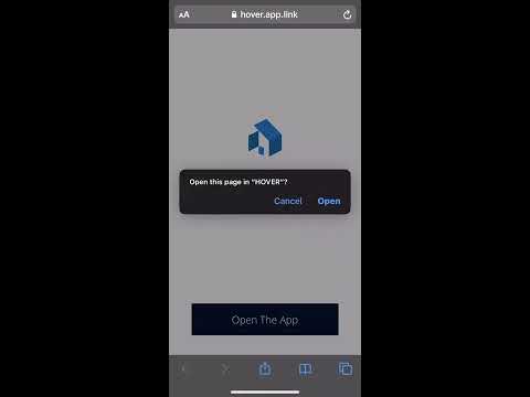 ICG LIVE DEMO ON HOW TO OPEN THE HOVER APP FROM YOUR EMAIL