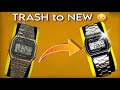 Casio watch Restoration at home— Watch Lovers Will Love This 😳