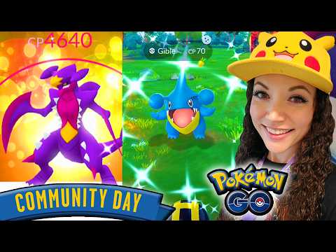 Gible Community Day... Round THREE! 😂✨ Pokémon GO