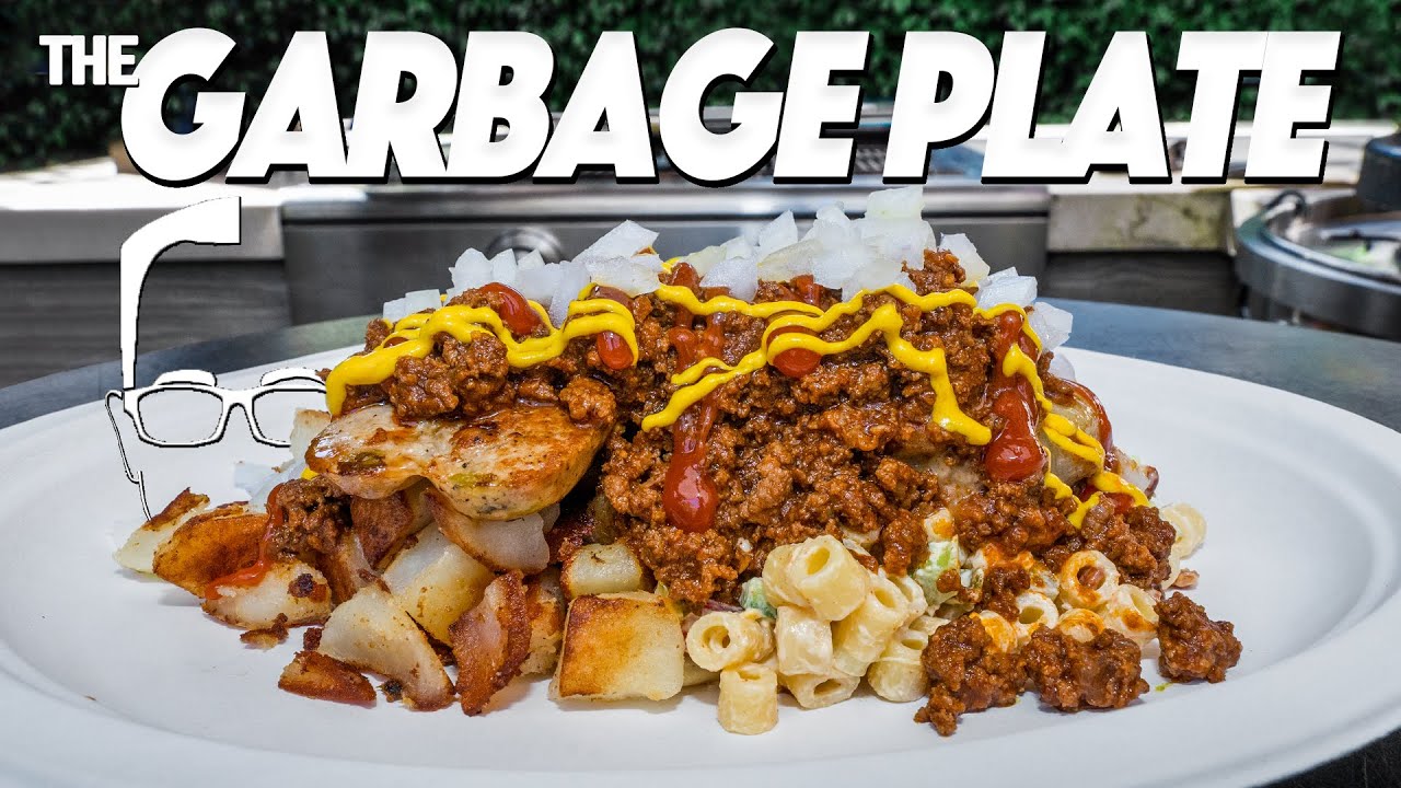 THE LEGENDARY GARBAGE PLATE AT HOME! SAM THE COOKING GUY YouTube