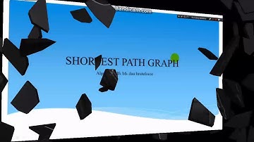 Shortest path graph Bfs brute force dan Dfs ppt.