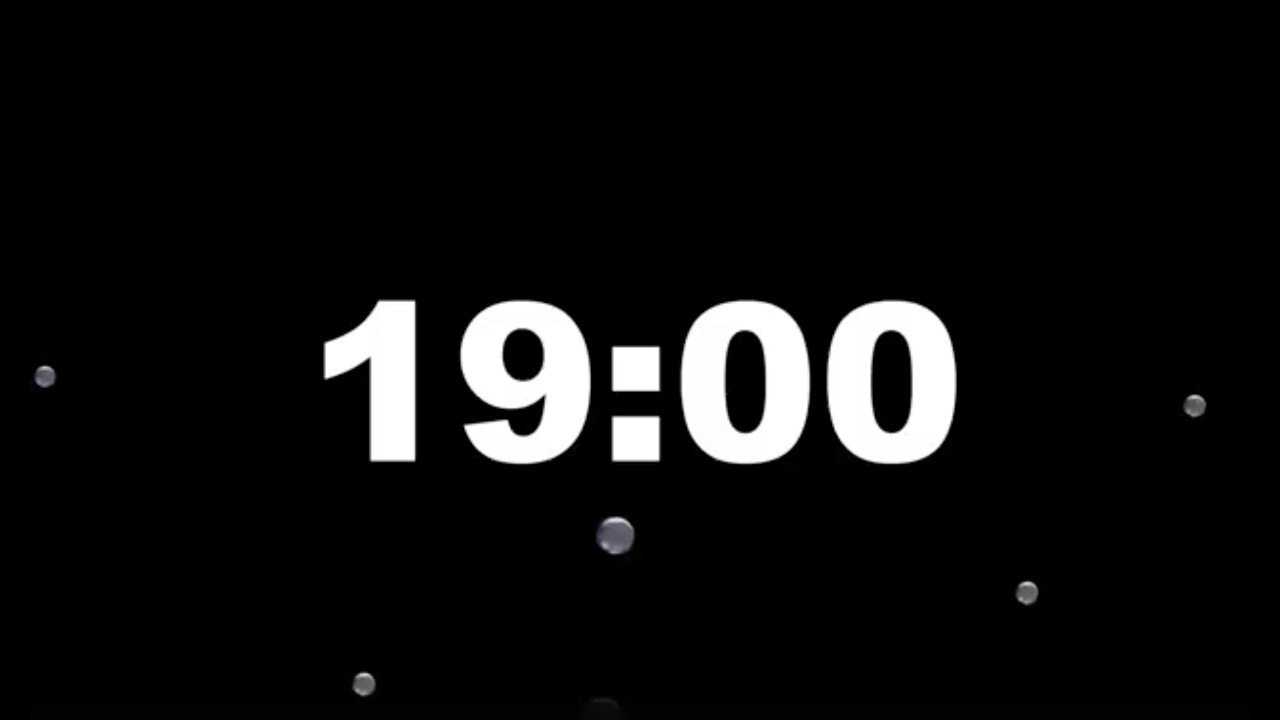 19 Minute Timer with Alarm | Full Screen Minimalist Countdown (HD ...