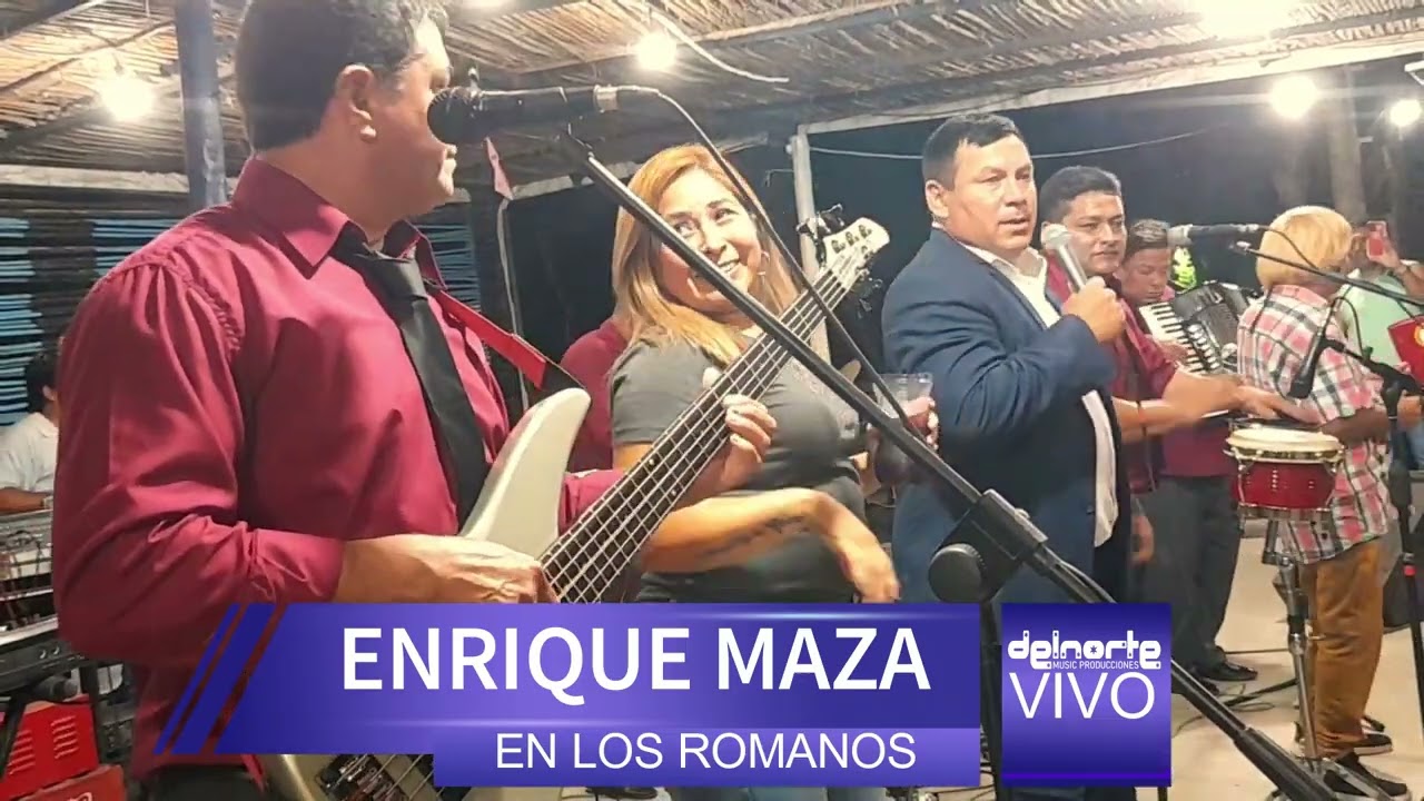 CUMBIAS ENGANCHADAS CLASICAS EN VIVO DE ENRIQUE MAZA Chords Chordify