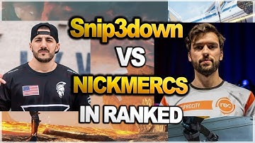 TSM Snip3down team vs NICKMERCS team in ranked | PERSPECTIVE ( apex legends )