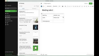 Create & Edit Tables using Evernote for desktop screenshot 5