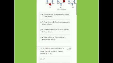 NPTEL-2020!! social networks ।। week4 answers । assignment-4  answers...। swayam !!