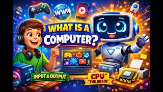 💡 Computer Explained in 5 Minutes | Easy for Kids & Beginners #KidsLearn #KidsLearning #Computerkids
