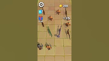 cool game dinosaur merge master #mergemaster #ytshort #gamespy