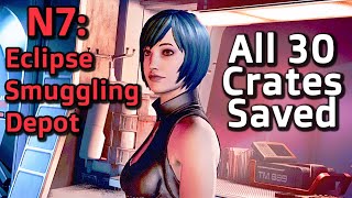 Mass Effect 2 Legendary Edition 38: Save all 30 Crates in N7: Daratar Eclipse Cache without Cain