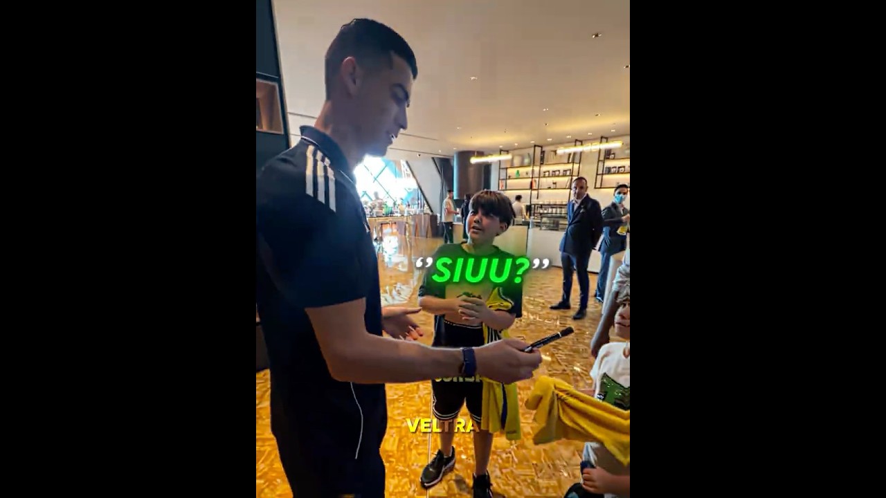 Ronaldo Never Ignores Fans ❤️‍🩹🥹