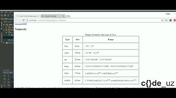 Javaga kirish. 5 - Primitiv tiplar. 4  - short, int, long