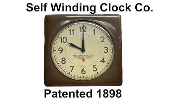 Self Winding Clock Company Movement for Mark from New York # 136