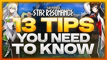 13 IMPORTANT TIPS ALL PLAYERS NEED TO KNOW | Blue Protocol: Star Resonance Beginner Guide
