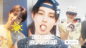 seonghyeon clips/soft clips for edits [PART I]