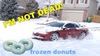 AWD Talon donuts in the snow and update