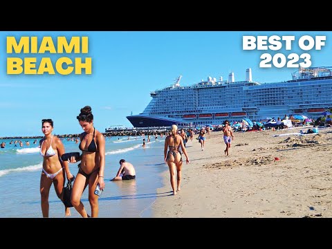 4K Miami Beach Best of 2023 VIRTUAL WALK Compilation