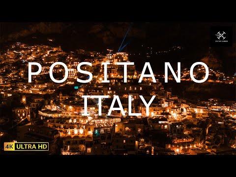 Positano, Amalfi Coast, Italy After Sunset | Cinematic 4k | July 2022