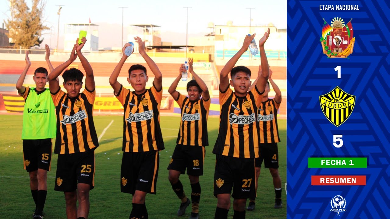 FBC Aurora de Arequipa goleó a Sport Cáceres por los octavos de