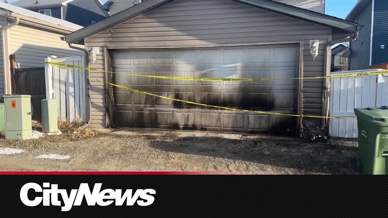 Calgary Man charged with arson after setting garage on fire, attempting ...