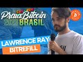 Lawrence Ray from Bitrefill on Praia Bitcoin Carnaval 2023