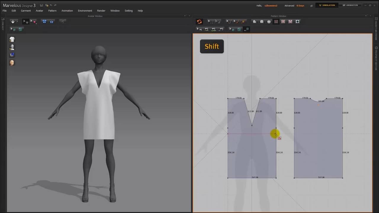 Marvelous Designer on X: The One-Minute Tips & Tricks: Making elastic  strings with Piping  #overwatch #Tracer #blizzard  #marvelousdesigner  / X