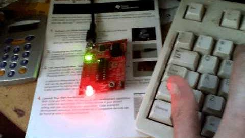 MarkoeZ MSP430 Launchpad Video