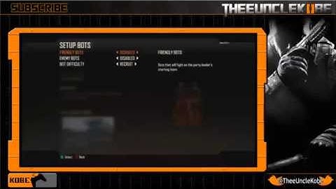 Black Ops 2 Practice No0bZ Bots Combat Training