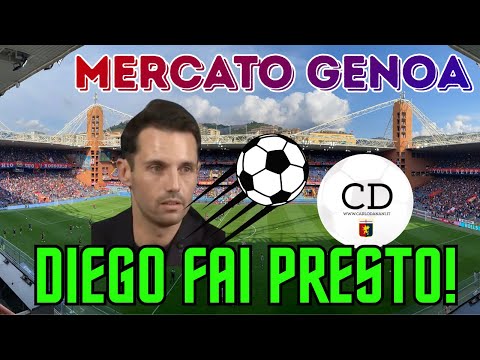 Video MERCATO GENOA - Palla a LOPEZ: Diego fai presto! Servono giocatori forti da dare a DE ROSSI!