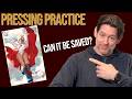 Comic Book Pressing Practice - Can It Be Saved?