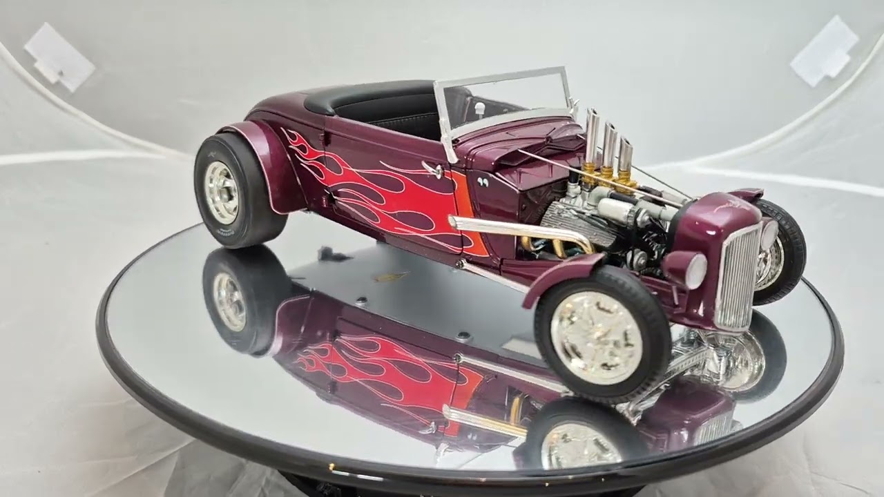 GMP 1934 Hot Rod Roadster Purple - YouTube