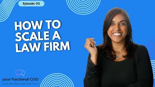 How To Scale A Law Firm