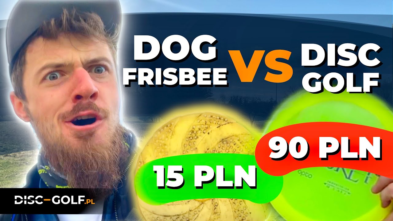 Czy warto płacić więcej? Dysk do Disc golfa VS Frisbee dla psa
