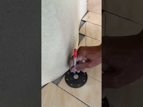 the best way to form ceramics on the wall. #howto #ceramic