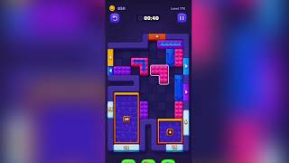 Block Out! Level 772 Solution Walkthrough 