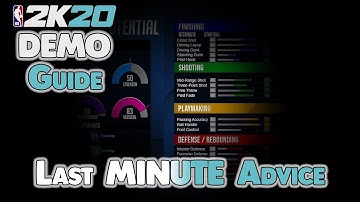 NBA 2K20 DEMO: Last Minute Advice