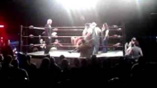 liz savage on her way to the ring! philly, PA!