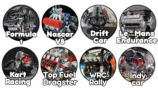 Every Racecar Engine Explained in 11 Min