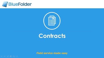 BlueFolder Service Contracts Overview