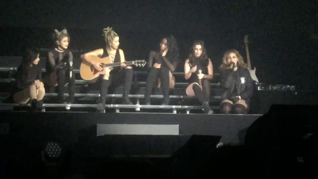 Fifth Harmony - Dinah & Ally crying + Brave Honest Beautiful #727tourAntwerp