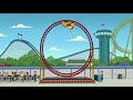 Peter griffin rides a single loop roller coaster  the loop of vomit