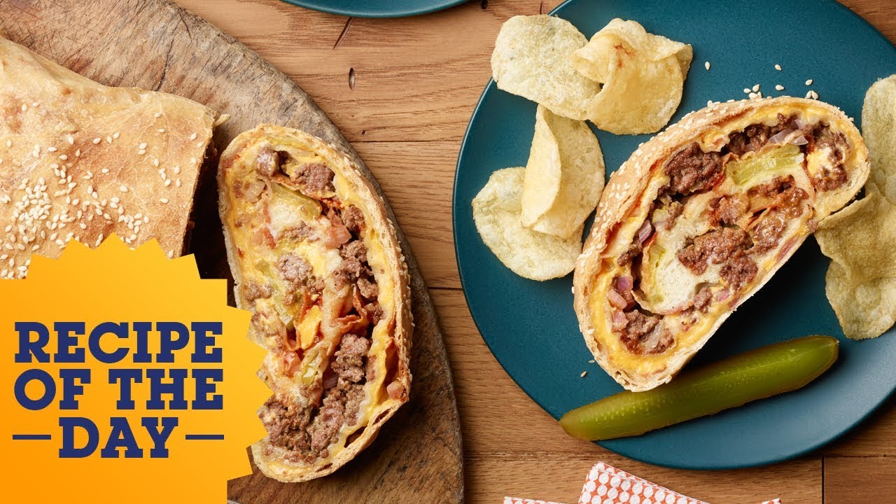 Recipe of the Day: Bacon Cheeseburger Garbage Bread | Food Network