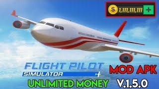 How to download flight pilot mod apk unlimited money screenshot 1