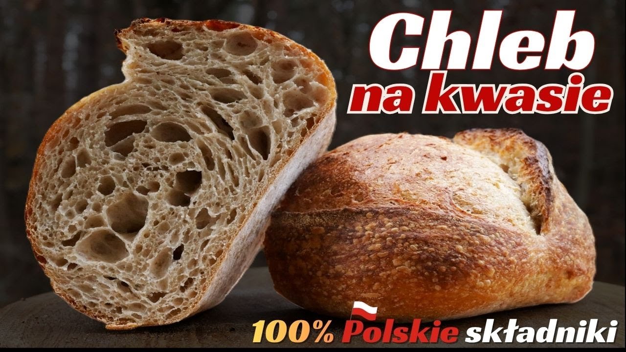 Jak wykonać ręcznie Chleb na zakwasie, który Zawsze Wychodzi! Pyszny jak z najlepszej piekarni !