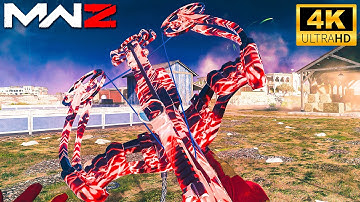 SOLO UNSTABLE RIFT w CROSSBOW NOT EASY! MW3 Zombies Gameplay 4K (No Commentary)