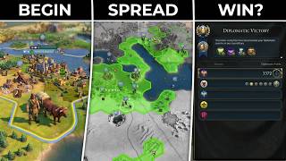 Civilization 6 / 2 vs AI teams - Part IV / Difficulty: Emperor // R9 7950X+RTX5080 1440p