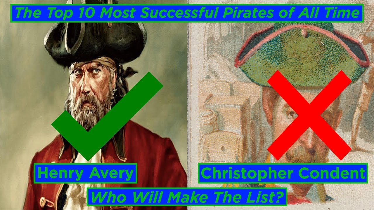 The Top 10 Most Successful Pirates of All Time | Top 10s - YouTube