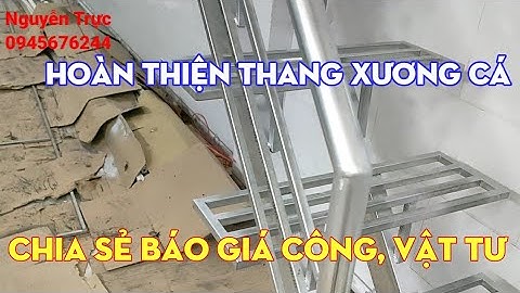 Cầu thang sắt xương cá giá bao nhiêu tiền