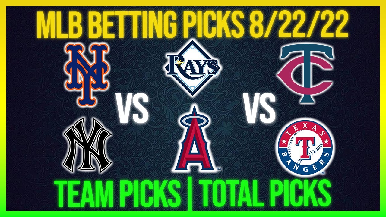 FREE MLB Picks Today 8/22/22 Free MLB Picks and Predictions Today Free
