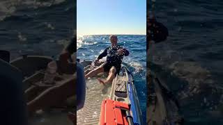 Trying to SINK a Bass Pro Shops Pond Prowler 10 in the Open Ocean near Dana Point.